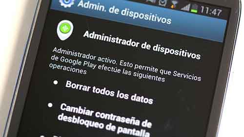 Como hacer para configurar y usar el Administrador de dispositivo o Android Device Manager 8
