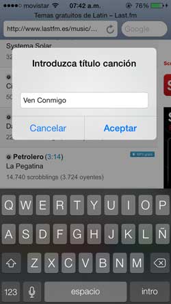 Como descarga musica gratis desde un iphone o ipad