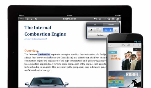 quickoffice gratis iphone y android