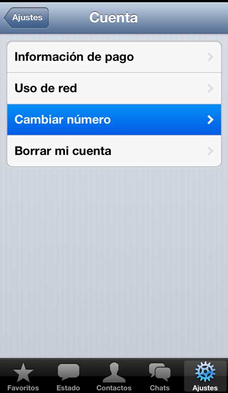 Cómo cambiar el número de la cuenta de WhatsApp sin perder datos 