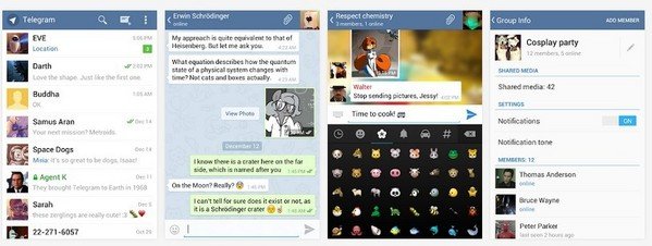 Un nuevo competidor para Whatsapp: Telegran con cifrado de mensajes