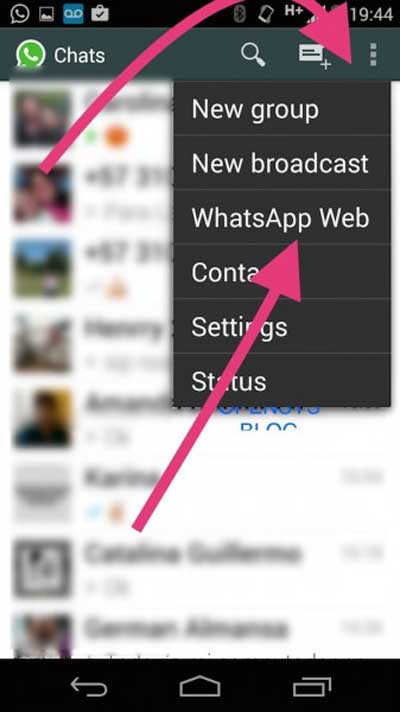 usar whatsapp en pc
