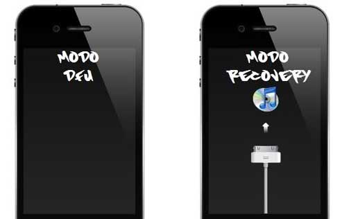 modo dfu y modo resturacion