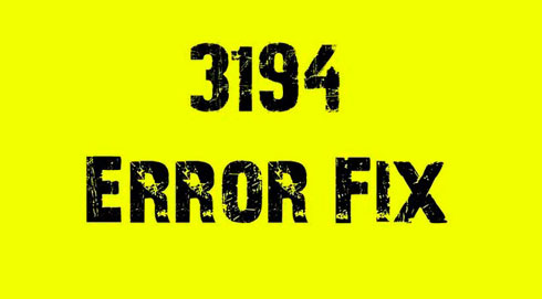 error 3194