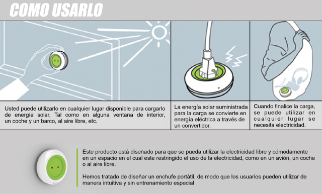 Enchufe de ventana solar para cargar dispositivos móviles 19