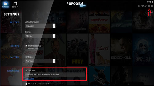 pop-corn -ver pelis y series