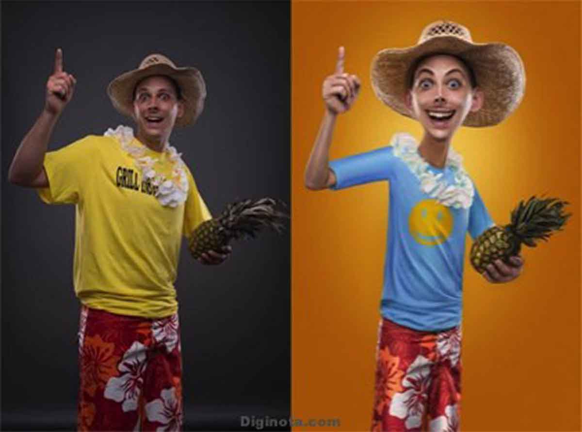 tutoriales para hacer caricaturas con photoshop