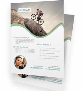 Folleto para corporaciones