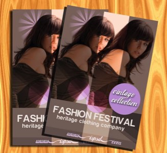 Moda folleto