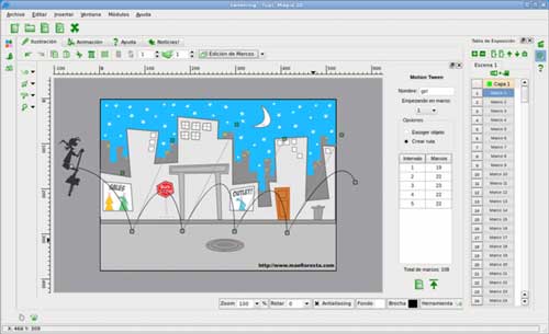 programas de animación y creadores de dibujos animados gratis 