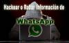 hackear o robar información de WhatsApp