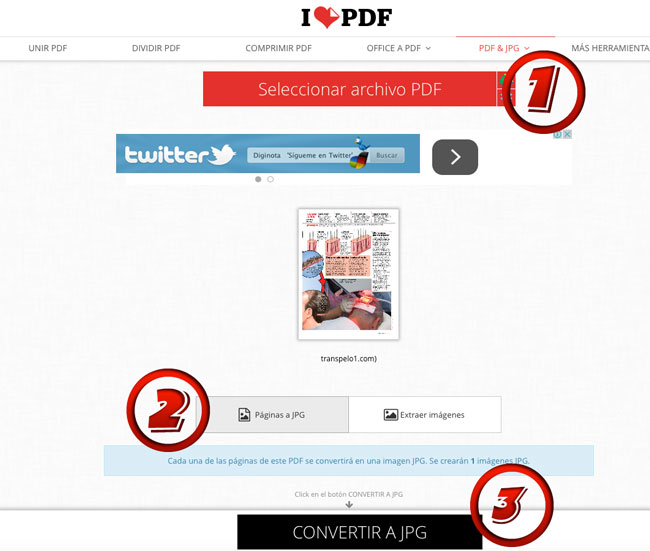 convertir o editar PDF