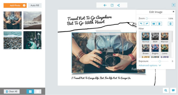 Hacer tarjetas, posters, con tus fotos hasta hacer Espectaculares Facebook covers y mas Gratis