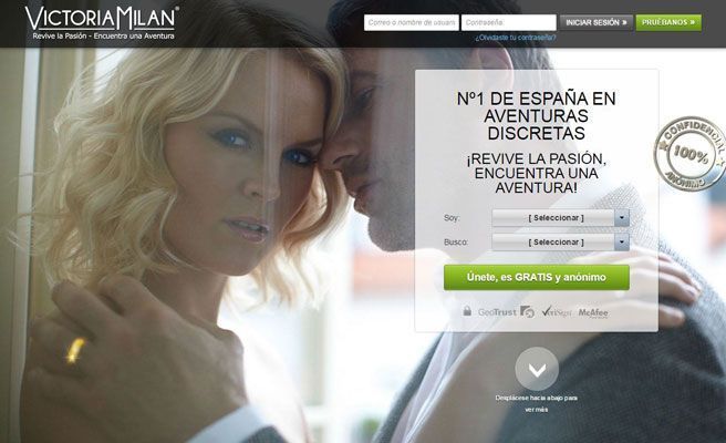 Quieres ser infiel? Estos son los sitios web para que no te descubran victoria milan