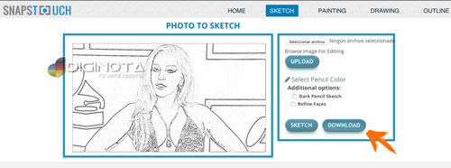 Convertir fotos en dibujos gratis y on-line