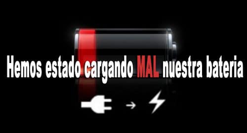 cargar bien la bateria del teléfono