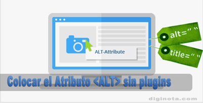 Colocar el Atributo ALT auto en wordpress sin plugins