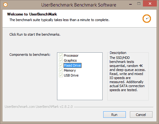 UserBenchMark, Pruebe y corrija el rendimiento de su ordenador
