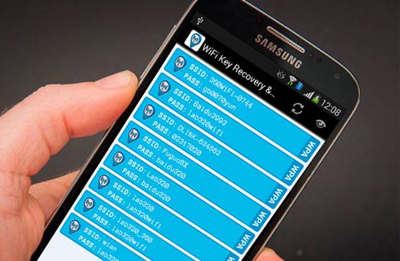 ver contraseñas WiFi guardadas en Android