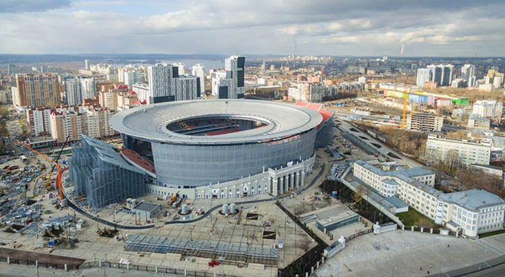 Datos de los estadios o sedes del mundial Rusia 2018 71