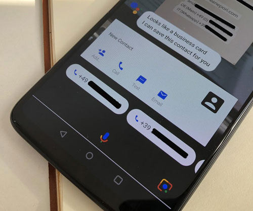 contactos google lens