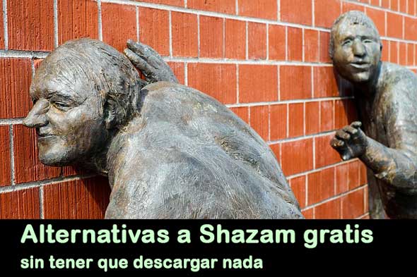 Alternativas a Shazam gratis y sin tener que descargar nada