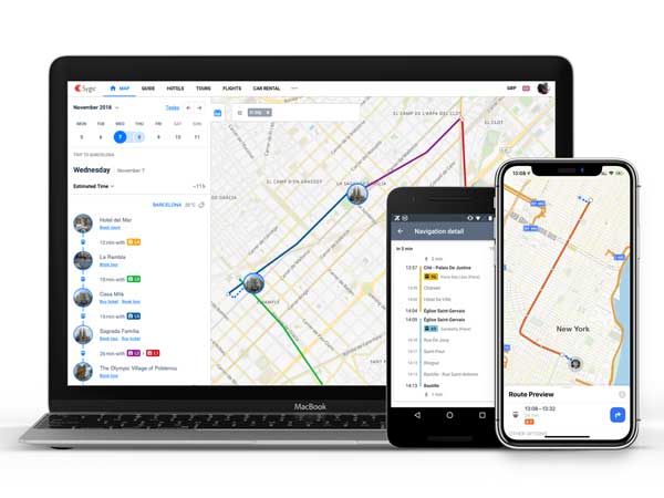 Sygic app para transporte
