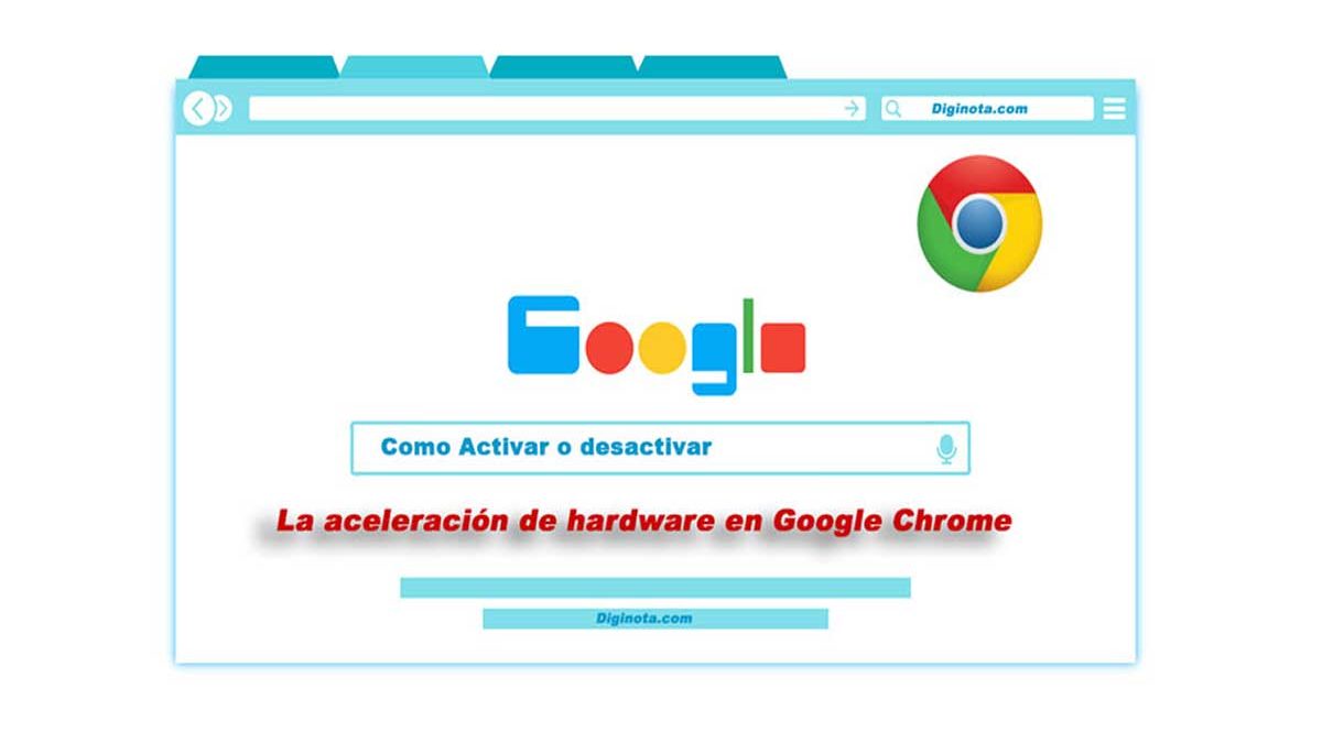 Como Activar o desactivar la aceleración de hardware en Google chrome 12