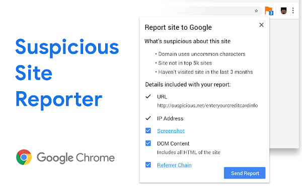 reportan sitios sospechosos a google