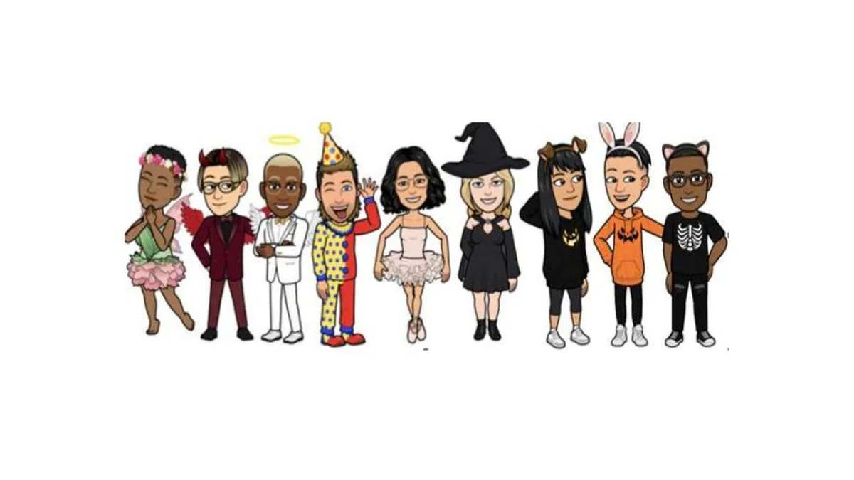 Aquí están los nuevos y geniales disfraces de Bitmoji y lentes encantados de Snapchat para Halloween 7