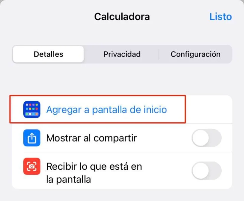 Ocultar aplicaciones en iOS con Atajos- en el iphone