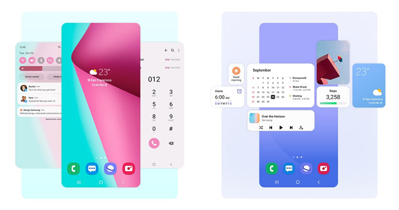 Samsung - Las fechas de actualización : Android 12 2