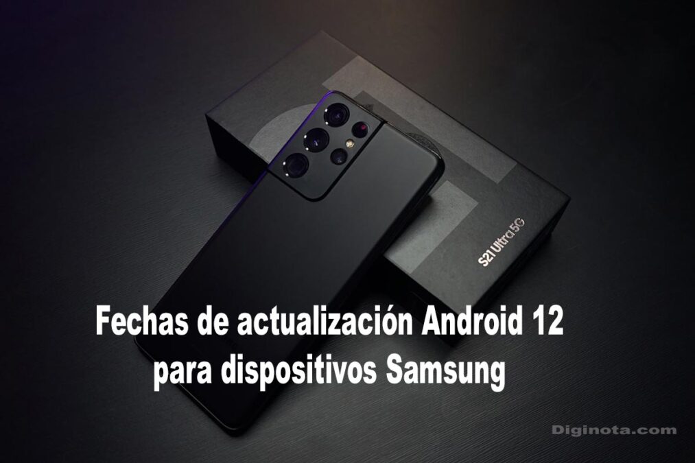 Android 12 para los samsung