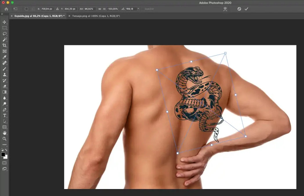 Photoshop Para Colocar Un Tatuaje