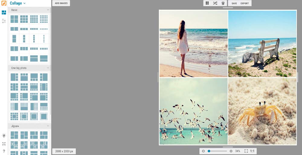 Editar una foto, crear un collage o un diseño en minutos y Gratis. 3