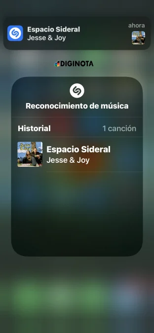 identificar canciones de manera nativa en iPhone