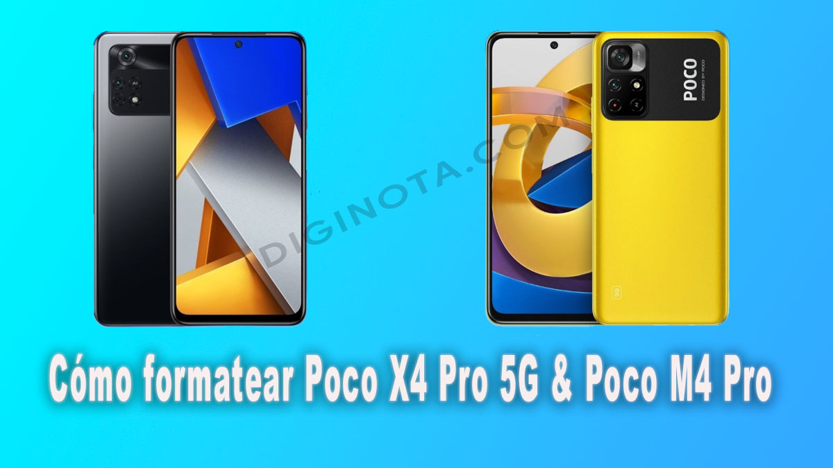 Formatear POCO X4 & M4