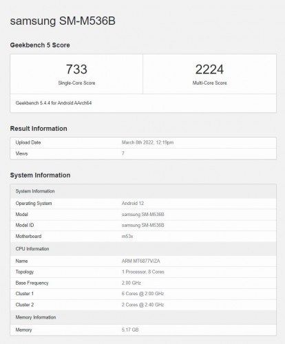 Galaxy A53 apareció antes de la fecha de lanzamiento 8 Galaxy A53 apareció antes de la fecha de lanzamiento 7