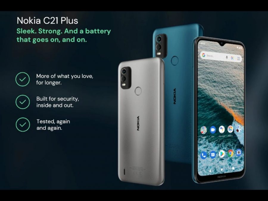 Nokia acaba de presentar el dúo Nokia C21 y C21 Plus con un diseño de estructura de metal, resistencia al agua y sistema operativo Android Go Edition 3