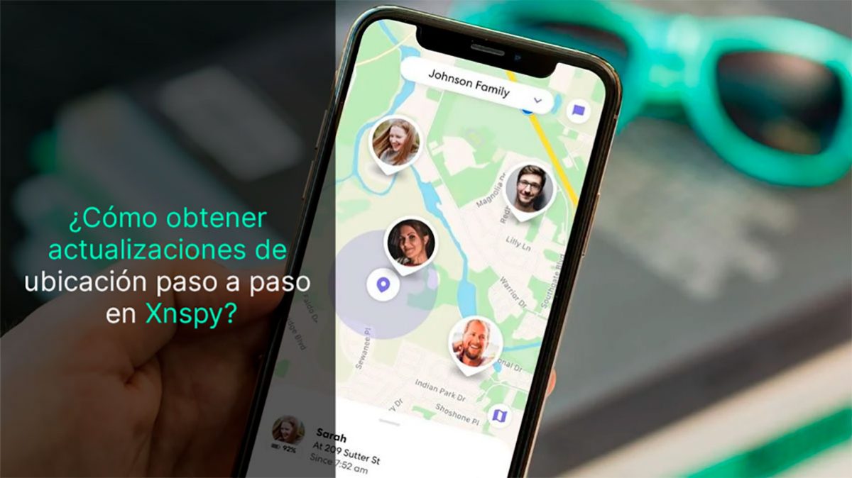 ¿Cómo obtener actualizaciones de localización giro a giro en Xnspy? 1
