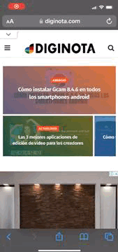 capturar pagina completa en un iPhone