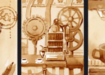 google doodle café espresso