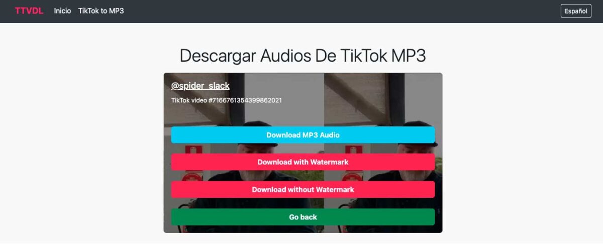 Descarga videos de TikTok sin marcas de agua y sonido Mp3 de TikTok usando TTVDL: Una guía paso a paso 7